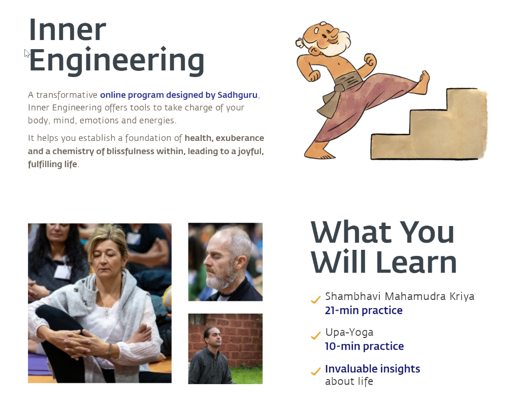 Inner Engineering Online Course Overview